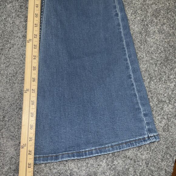 We The Free Jeans Womens Size 30 Blue Pull On Flare - Picture 6 of 10